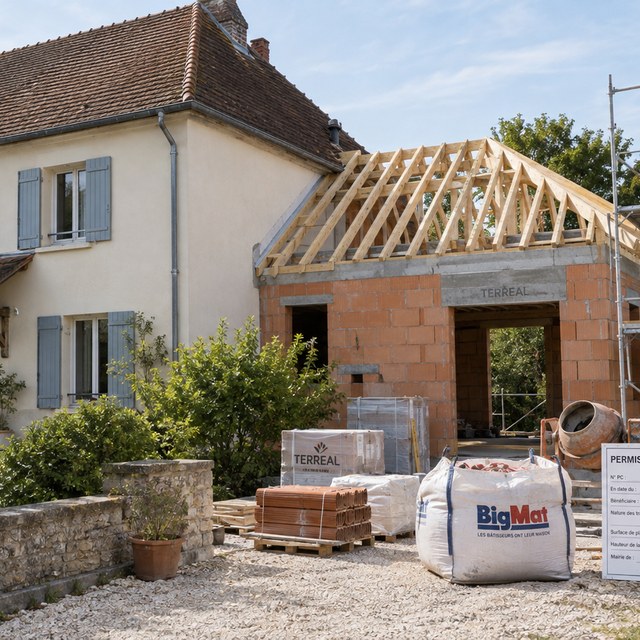 Extension et rénovation d’une maison