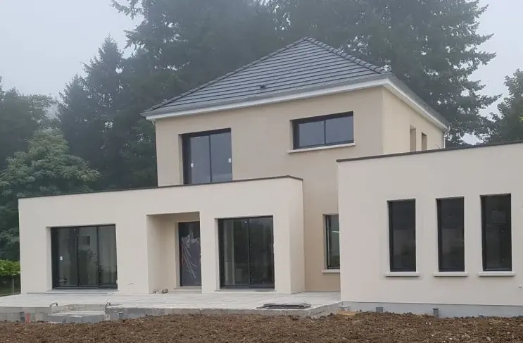 Maison neuve terminée